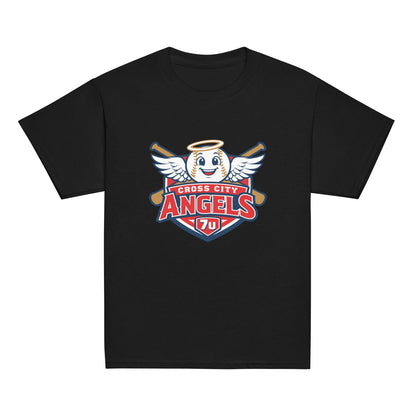 Classic | Youth T Shirt | Cross City Angels | Shield Logo