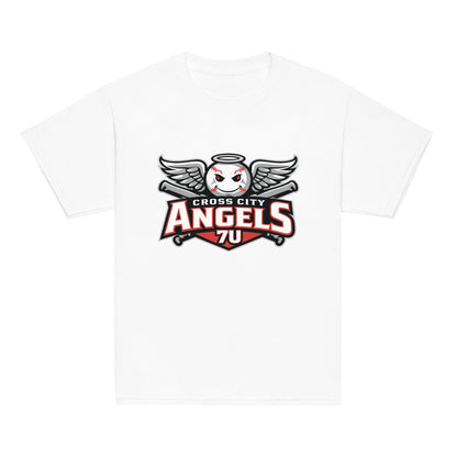 Classic | Youth T Shirt | Cross City Angels | Winged Guardian Logo