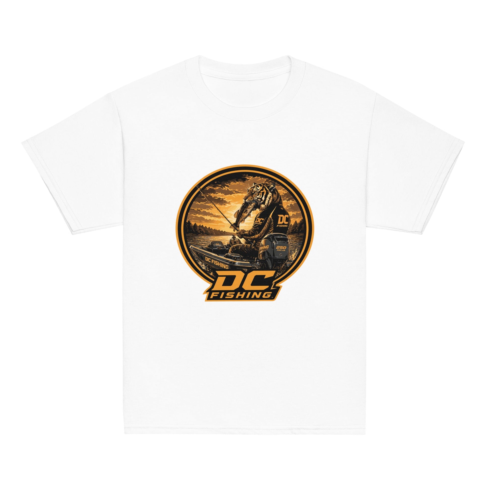 Classic | Youth T Shirt | DeKalb Fishing Team | Badge Logo