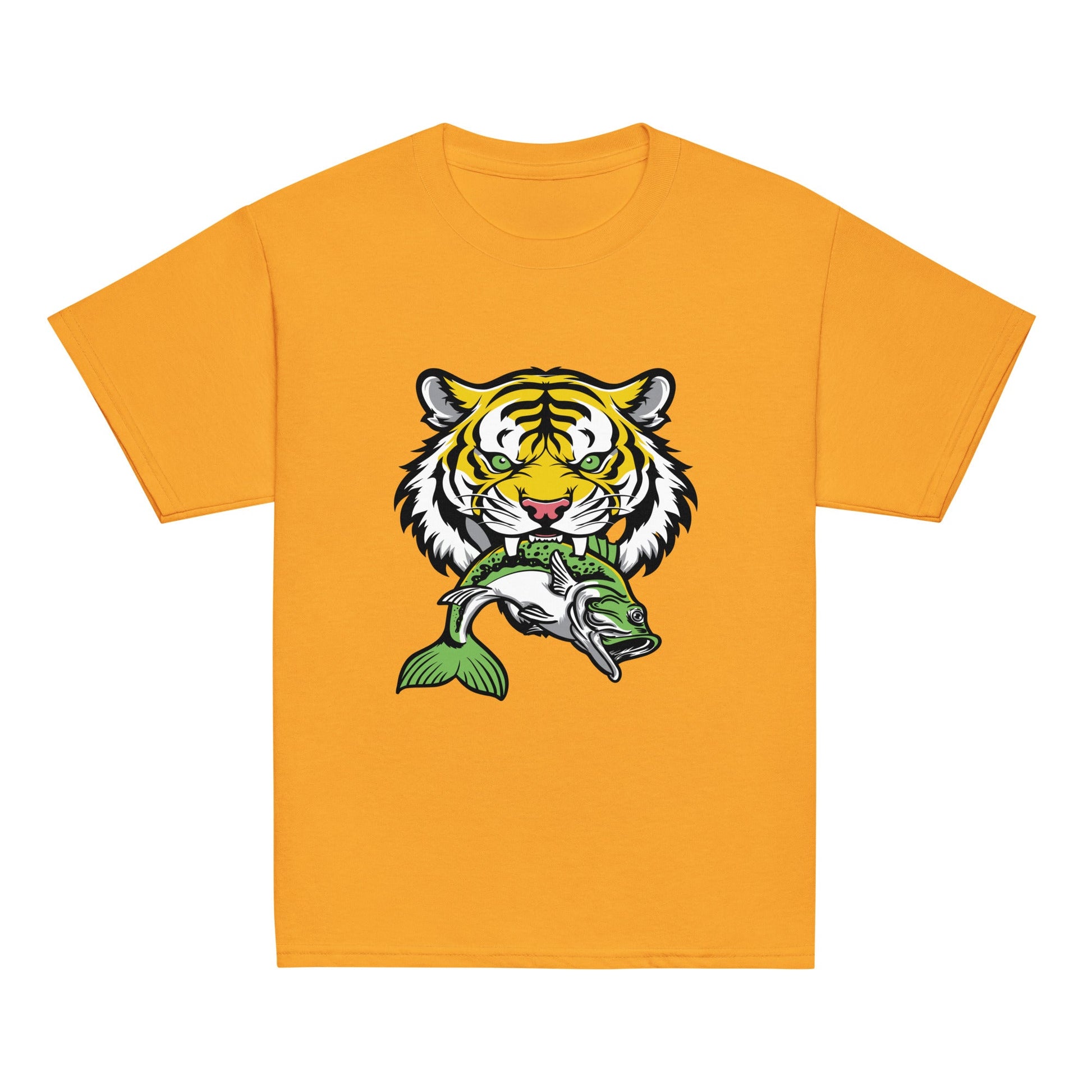 Classic | Youth T Shirt | DeKalb Fishing Team | Mascot Logo