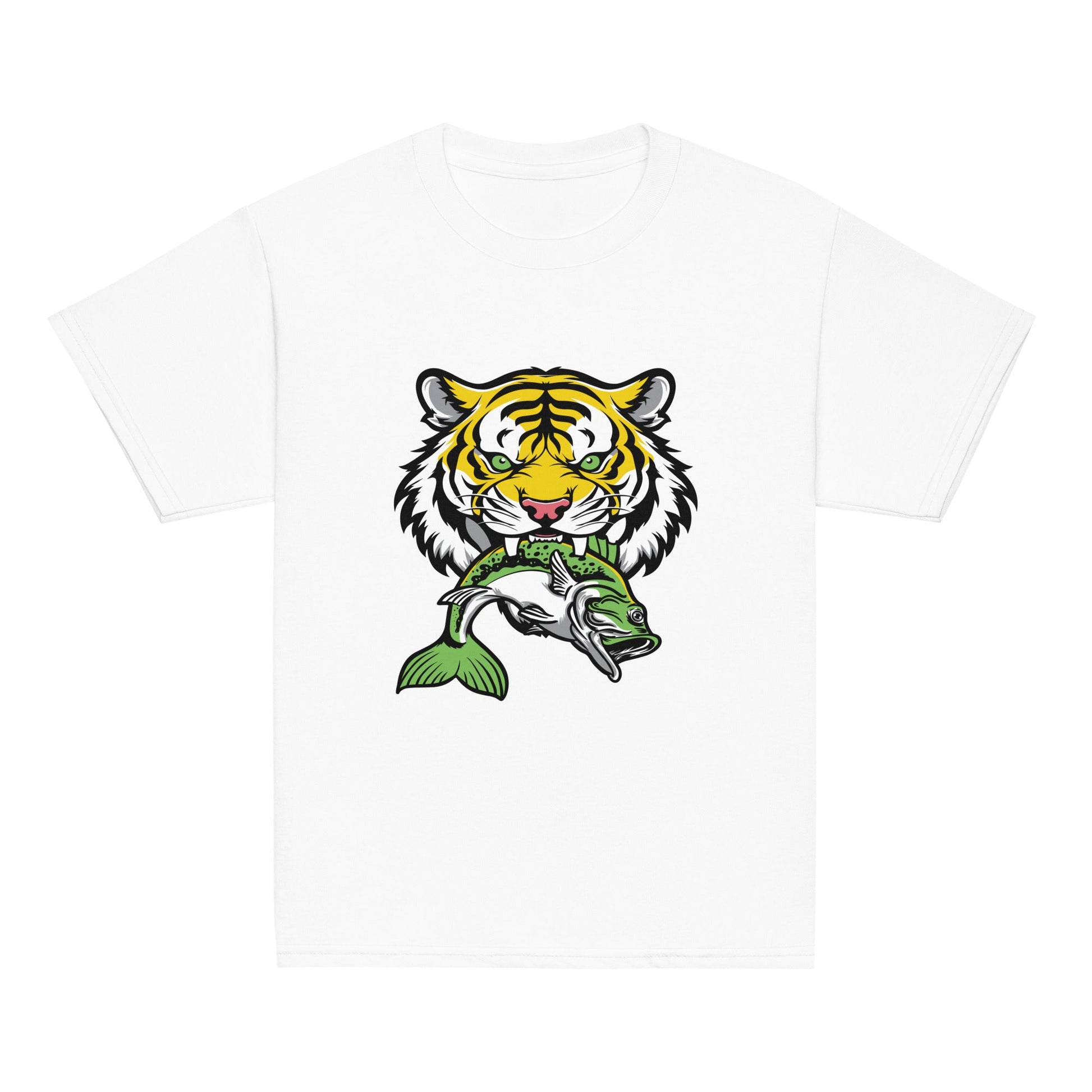 Classic | Youth T Shirt | DeKalb Fishing Team | Mascot Logo