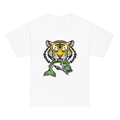 Classic | Youth T Shirt | DeKalb Fishing Team | Mascot Logo