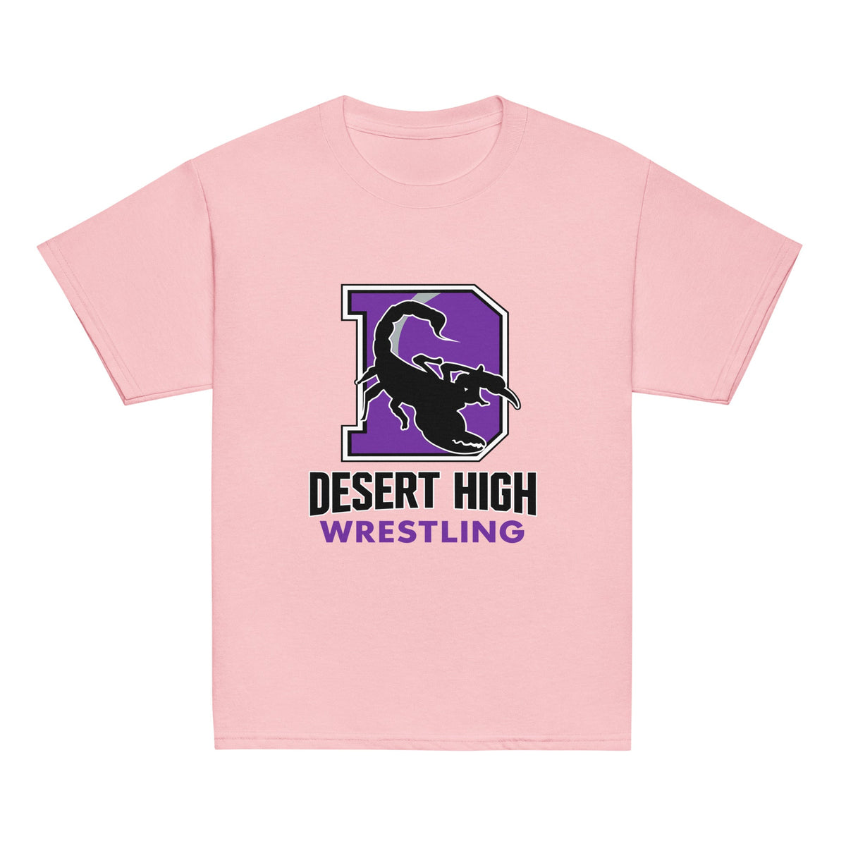 Classic | Youth T Shirt | Desert High Scorpions | Crest Logo