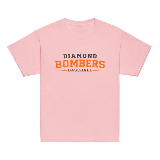 Classic | Youth T Shirt | Diamond Bombers | Modern Script Logo