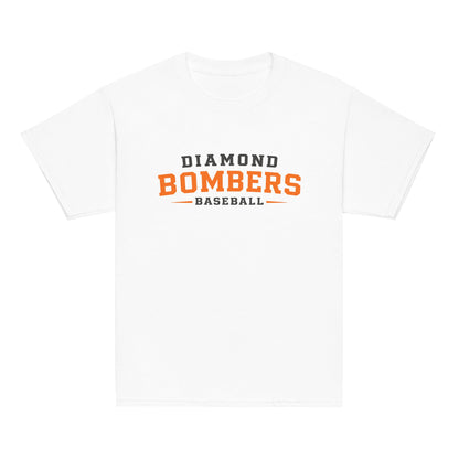 Classic | Youth T Shirt | Diamond Bombers | Modern Script Logo