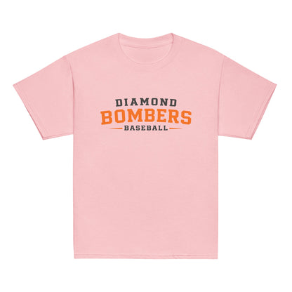 Classic | Youth T Shirt | Diamond Bombers | Modern Script Logo