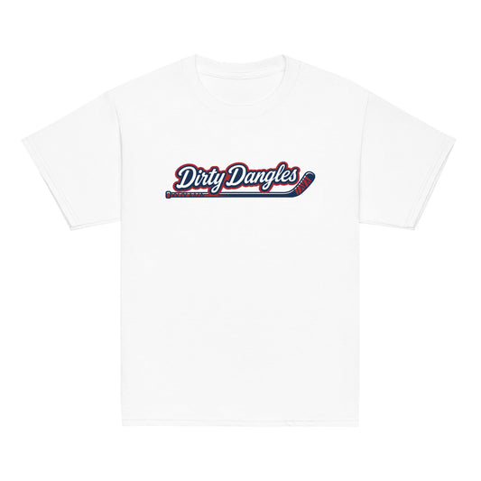 Classic | Youth T Shirt | Dirty Dangles | Script Logo