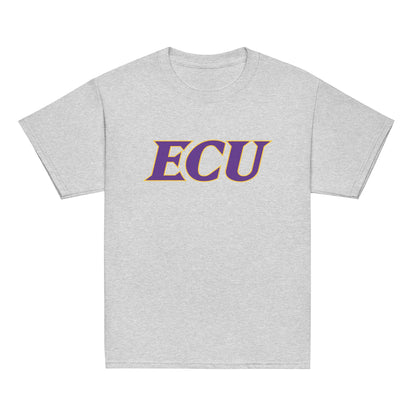 Classic | Youth T Shirt | ECU Club Womens Lacrosse | Crest Logo