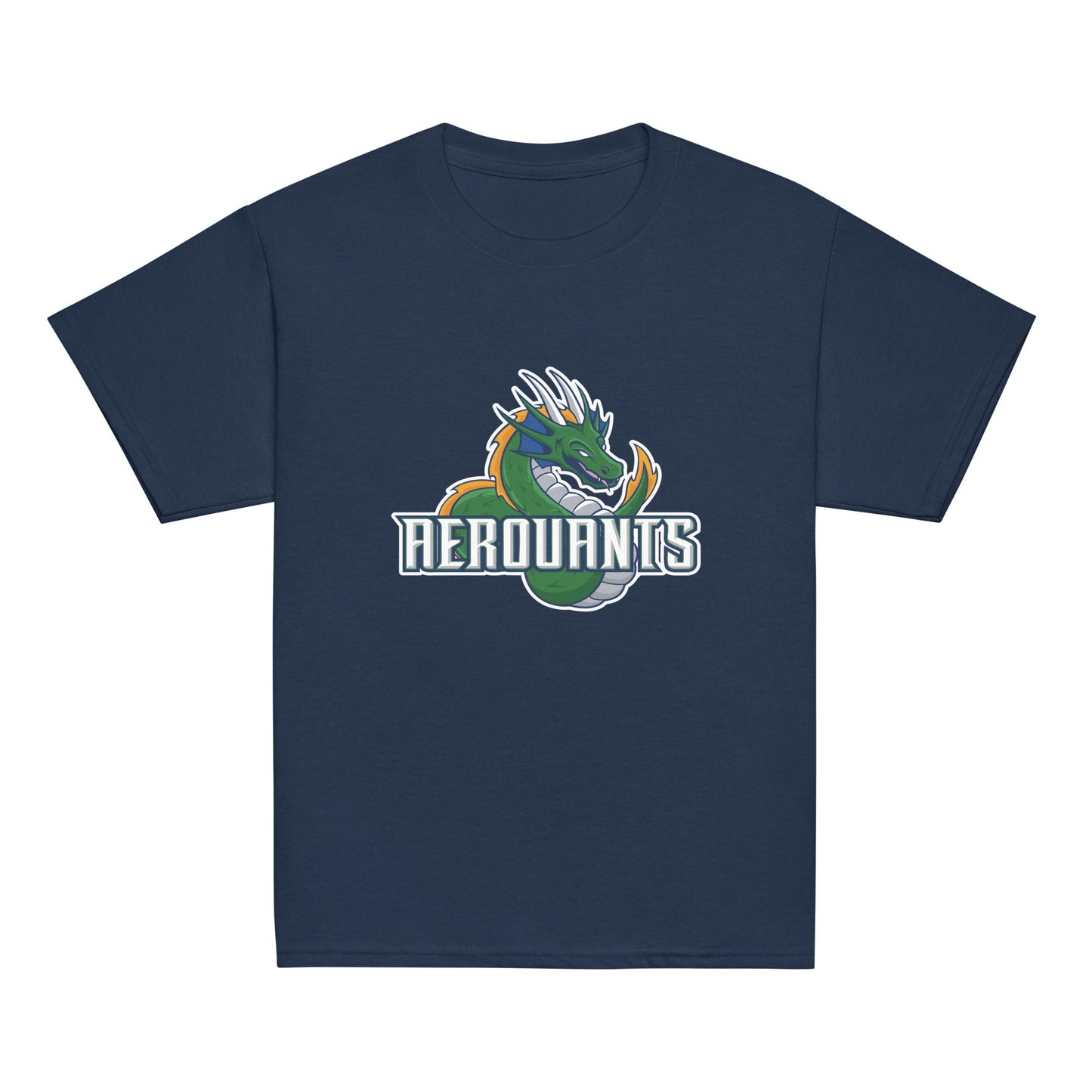 Classic | Youth T Shirt | Emerald High School Baseball | Dragon Logo