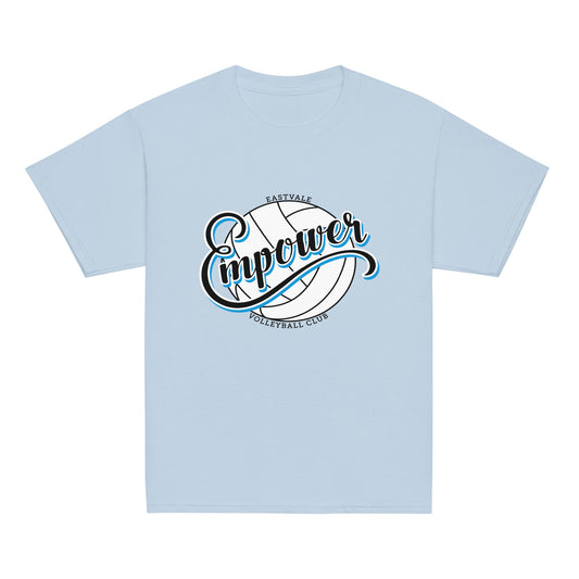 Classic | Youth T Shirt | Empower Volleyball Club | Emblem Logo