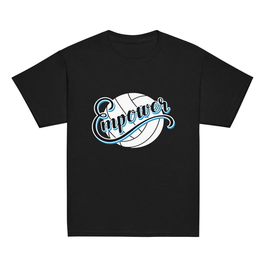 Classic | Youth T Shirt | Empower Volleyball Club | Emblem Logo