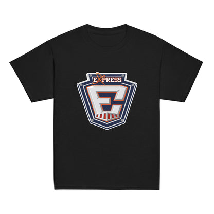 Classic | Youth T Shirt | Erie Express Football | E Badge Logo