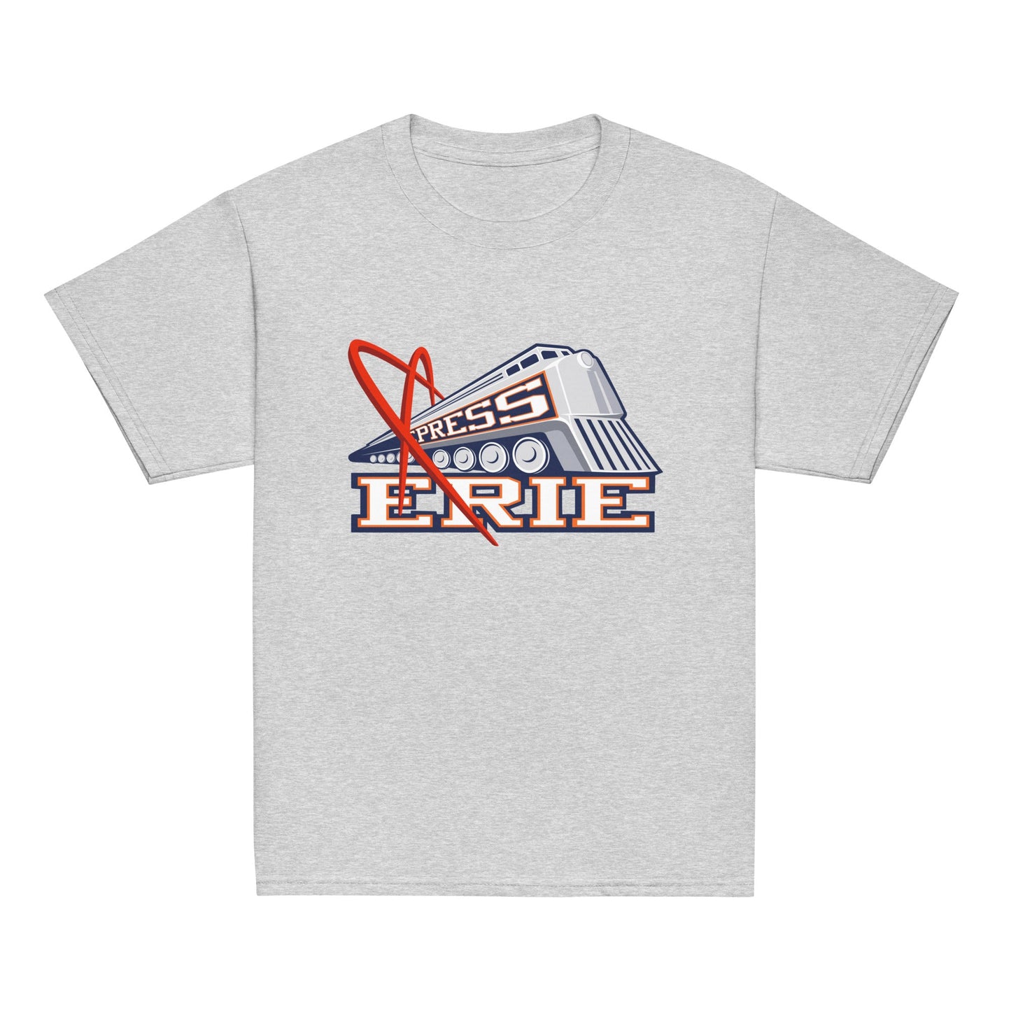 Classic | Youth T Shirt | Erie Express Football | Locomotive Logo