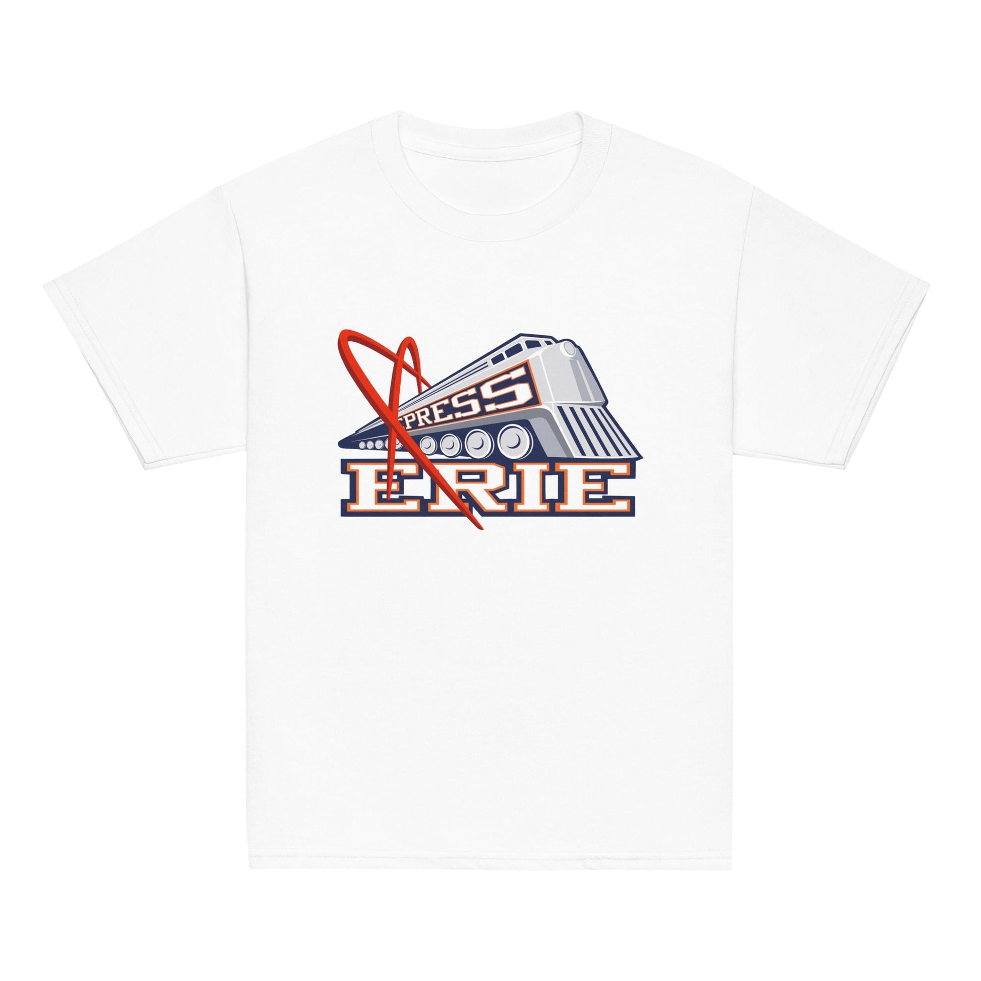 Classic | Youth T Shirt | Erie Express Football | Locomotive Logo