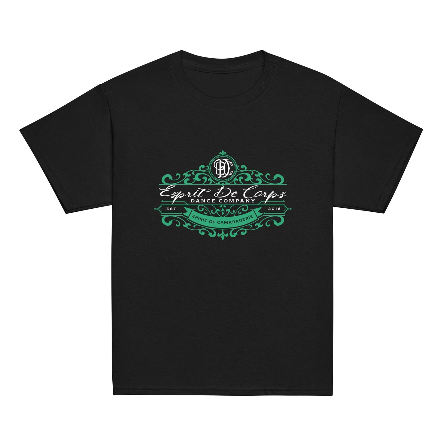 Classic | Youth T Shirt | Esprit de Corps Dance Co., LLC | Crest Logo