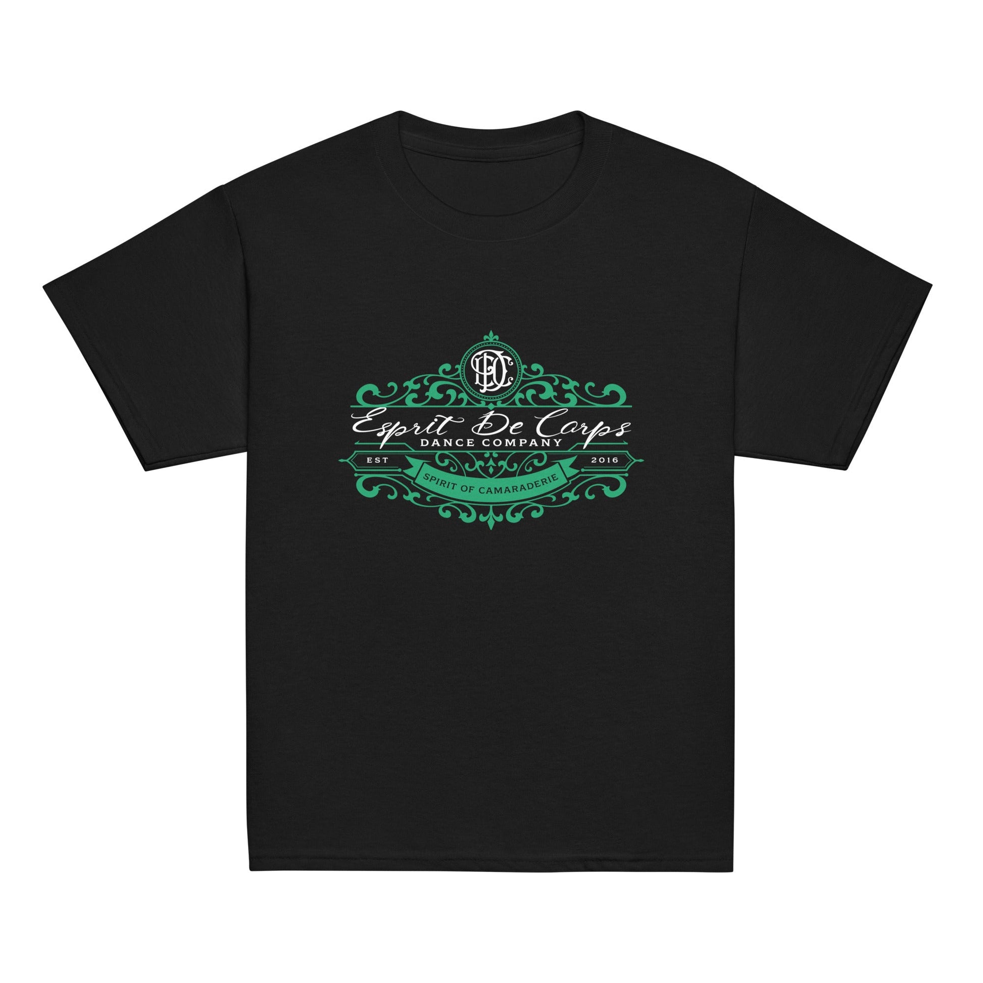 Classic | Youth T Shirt | Esprit de Corps Dance Co., LLC | Crest Logo