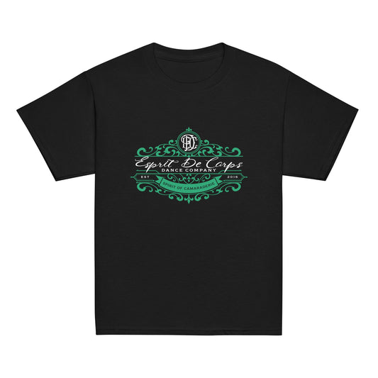 Classic | Youth T Shirt | Esprit de Corps Dance Co., LLC | Crest Logo