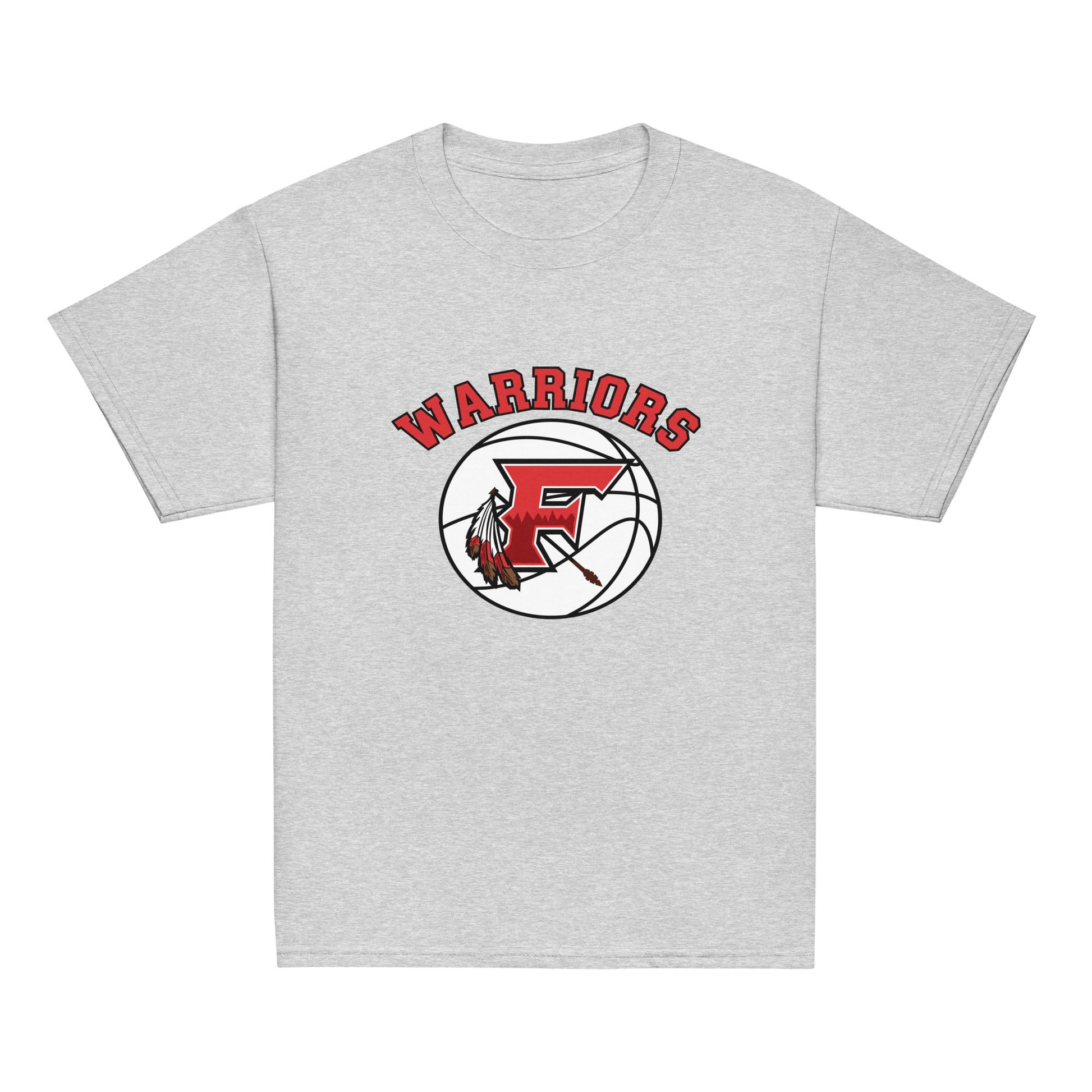Classic | Youth T Shirt | Fallbrook Basketball | Warriors Logo