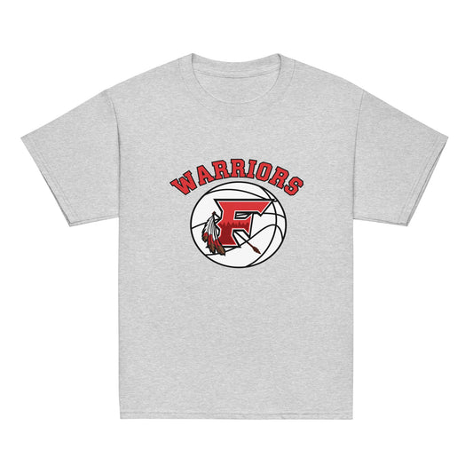 Classic | Youth T Shirt | Fallbrook Basketball | Warriors Logo