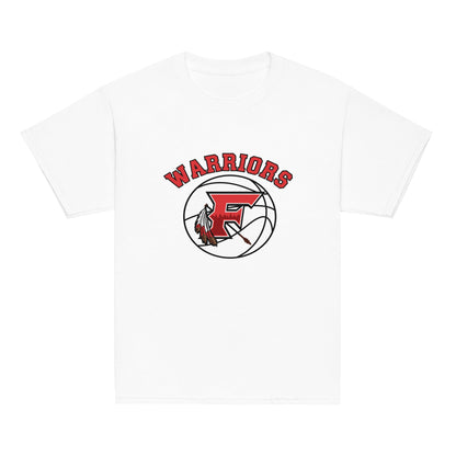 Classic | Youth T Shirt | Fallbrook Basketball | Warriors Logo