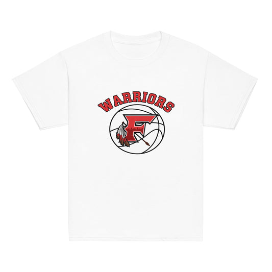 Classic | Youth T Shirt | Fallbrook Basketball | Warriors Logo