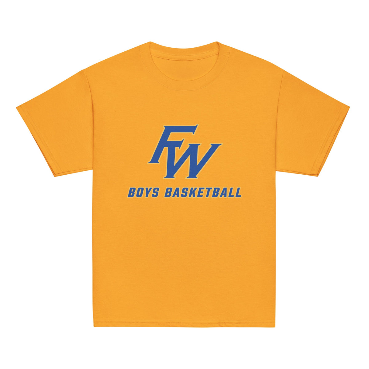 Classic | Youth T Shirt | Fayette Ware Boys Basketball | FW Crest Logo