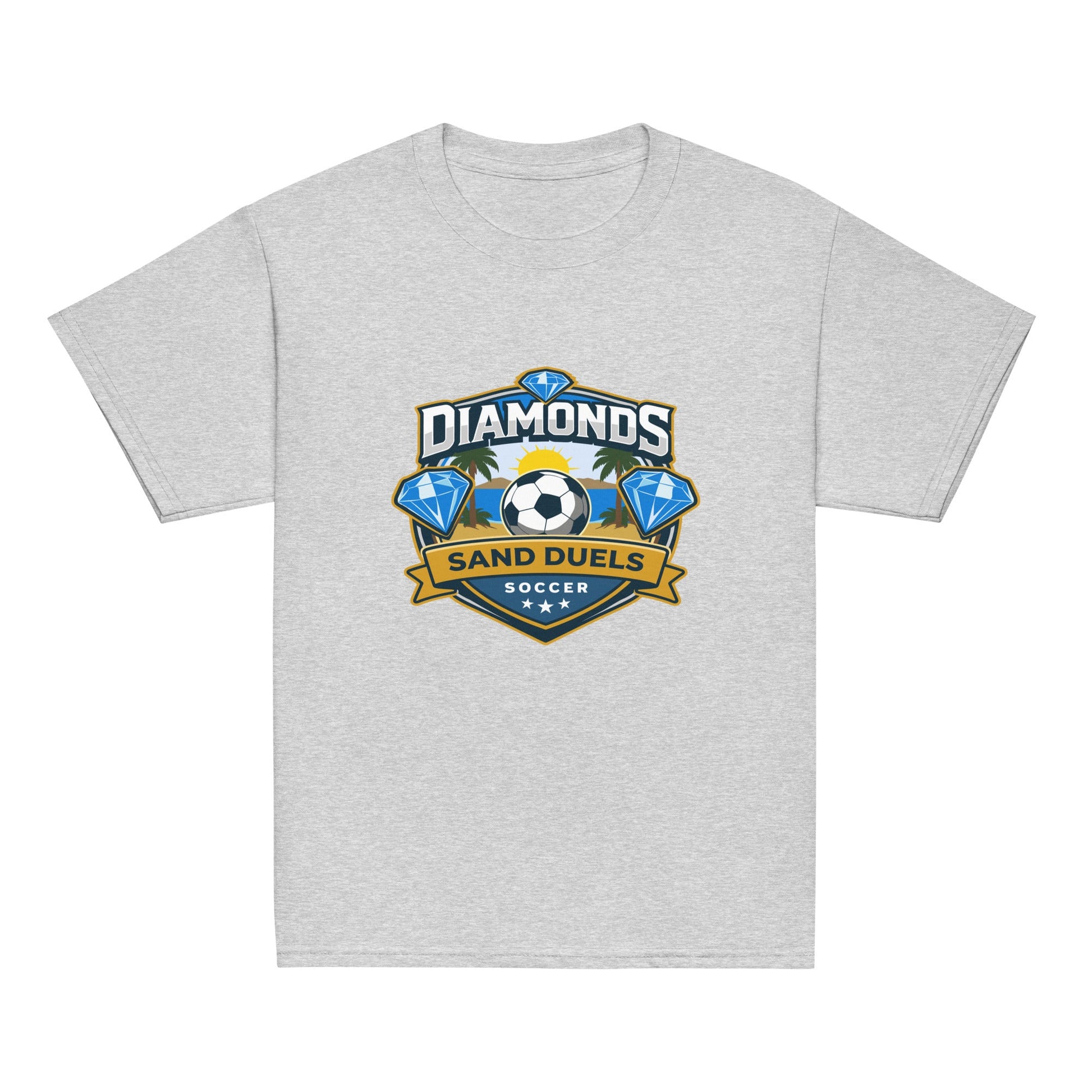 Classic | Youth T Shirt | FC Charles: Diamonds | Crest Logo