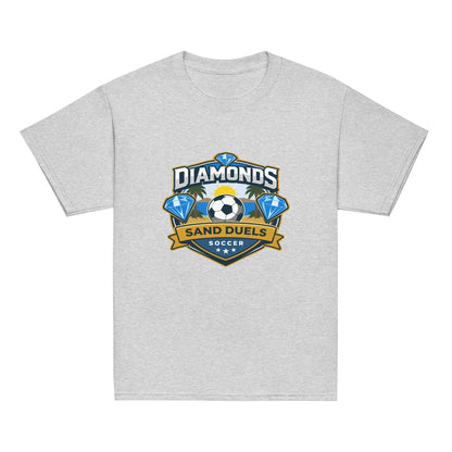 Classic | Youth T Shirt | FC Charles: Diamonds | Crest Logo