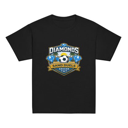 Classic | Youth T Shirt | FC Charles: Diamonds | Crest Logo