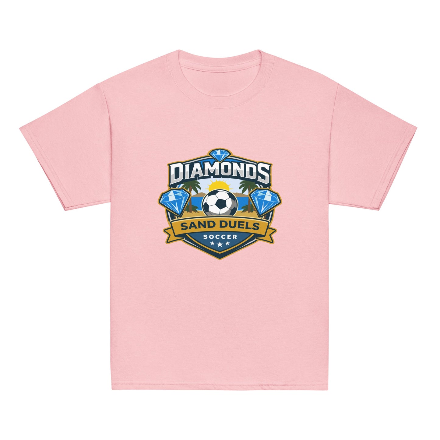 Classic | Youth T Shirt | FC Charles: Diamonds | Crest Logo