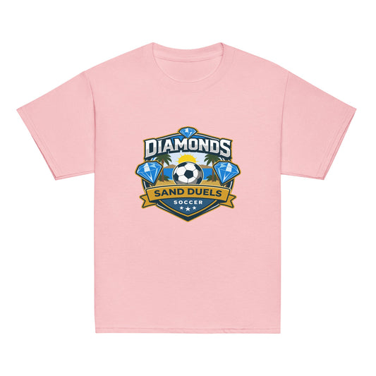 Classic | Youth T Shirt | FC Charles: Diamonds | Crest Logo