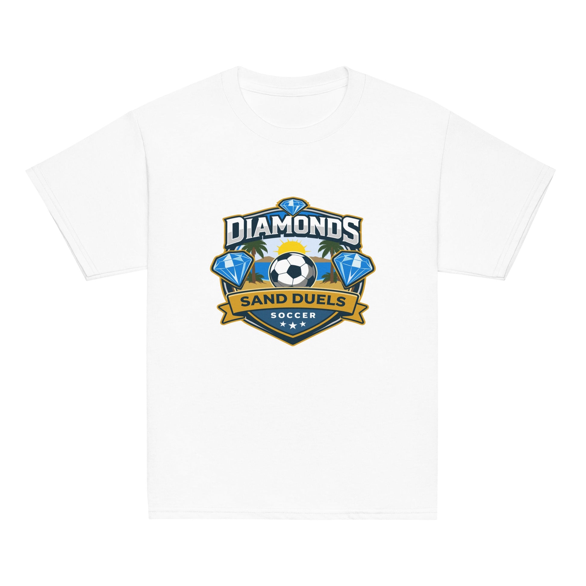 Classic | Youth T Shirt | FC Charles: Diamonds | Crest Logo