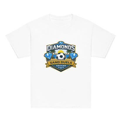 Classic | Youth T Shirt | FC Charles: Diamonds | Crest Logo