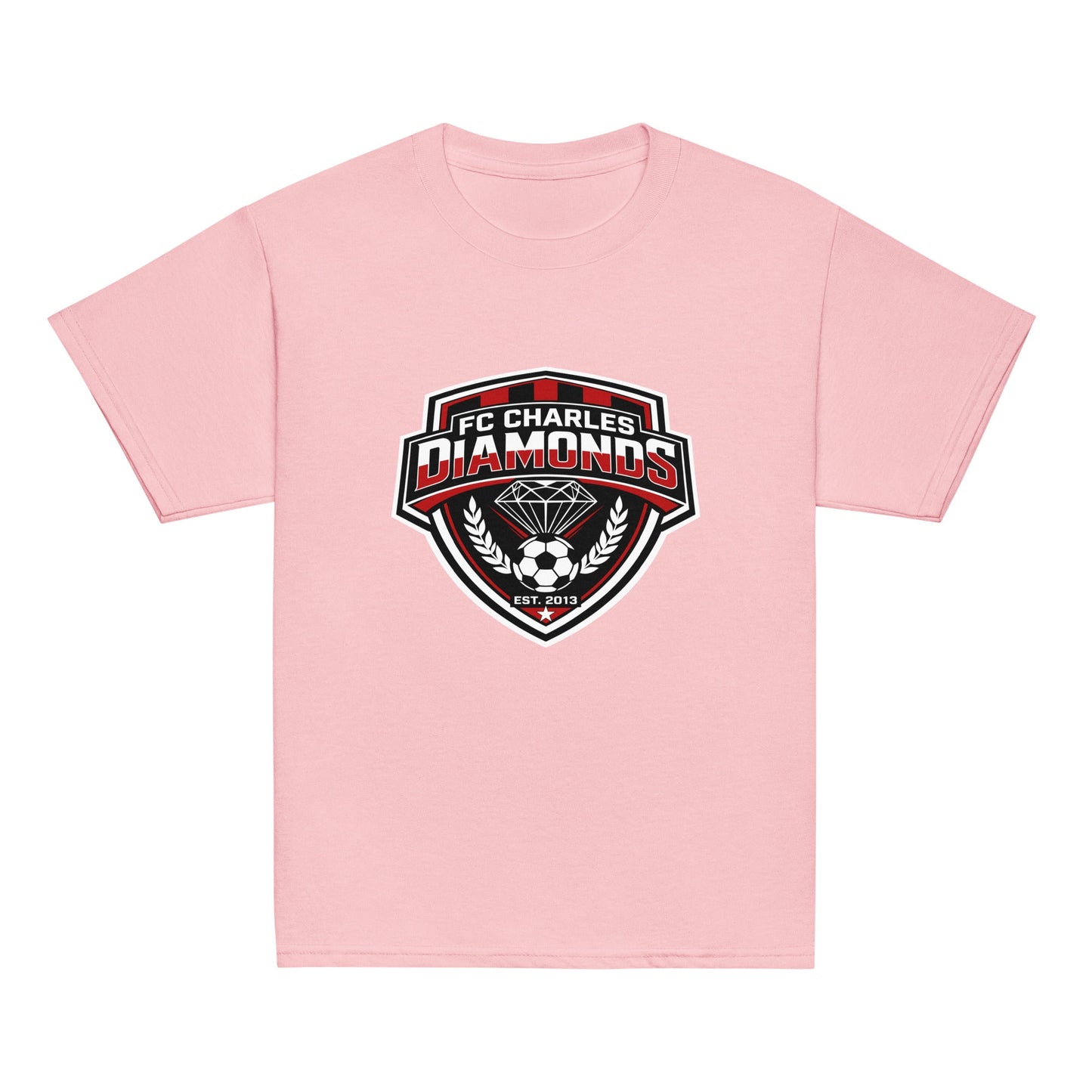 Classic | Youth T Shirt | FC Charles: Diamonds | Emblem Logo
