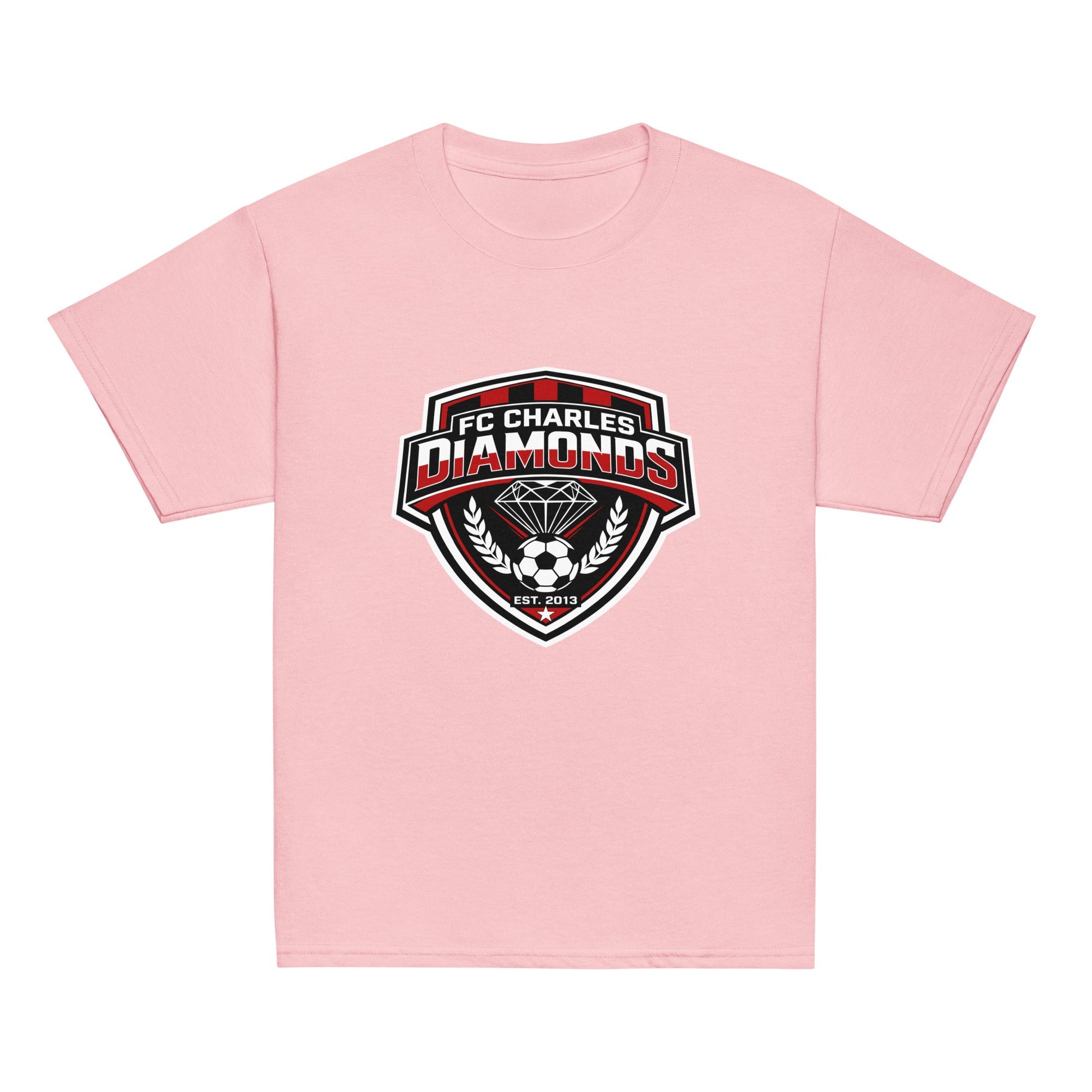 Classic | Youth T Shirt | FC Charles: Diamonds | Emblem Logo