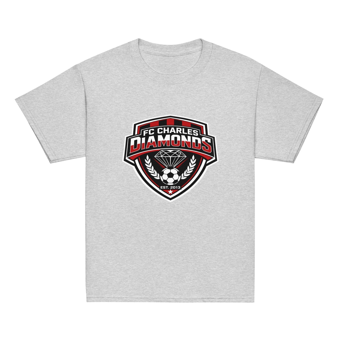 Classic | Youth T Shirt | FC Charles: Diamonds | Emblem Logo