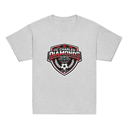 Classic | Youth T Shirt | FC Charles: Diamonds | Emblem Logo