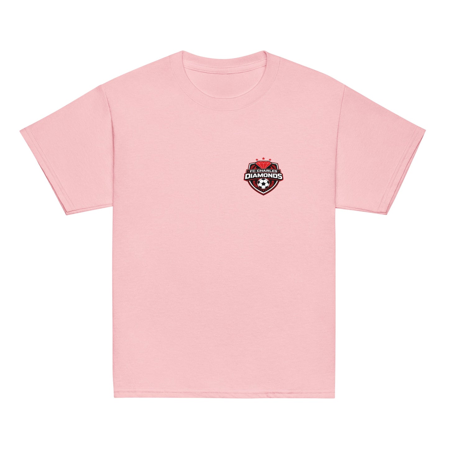 Classic | Youth T Shirt | FC Charles: Diamonds | Shield Logo