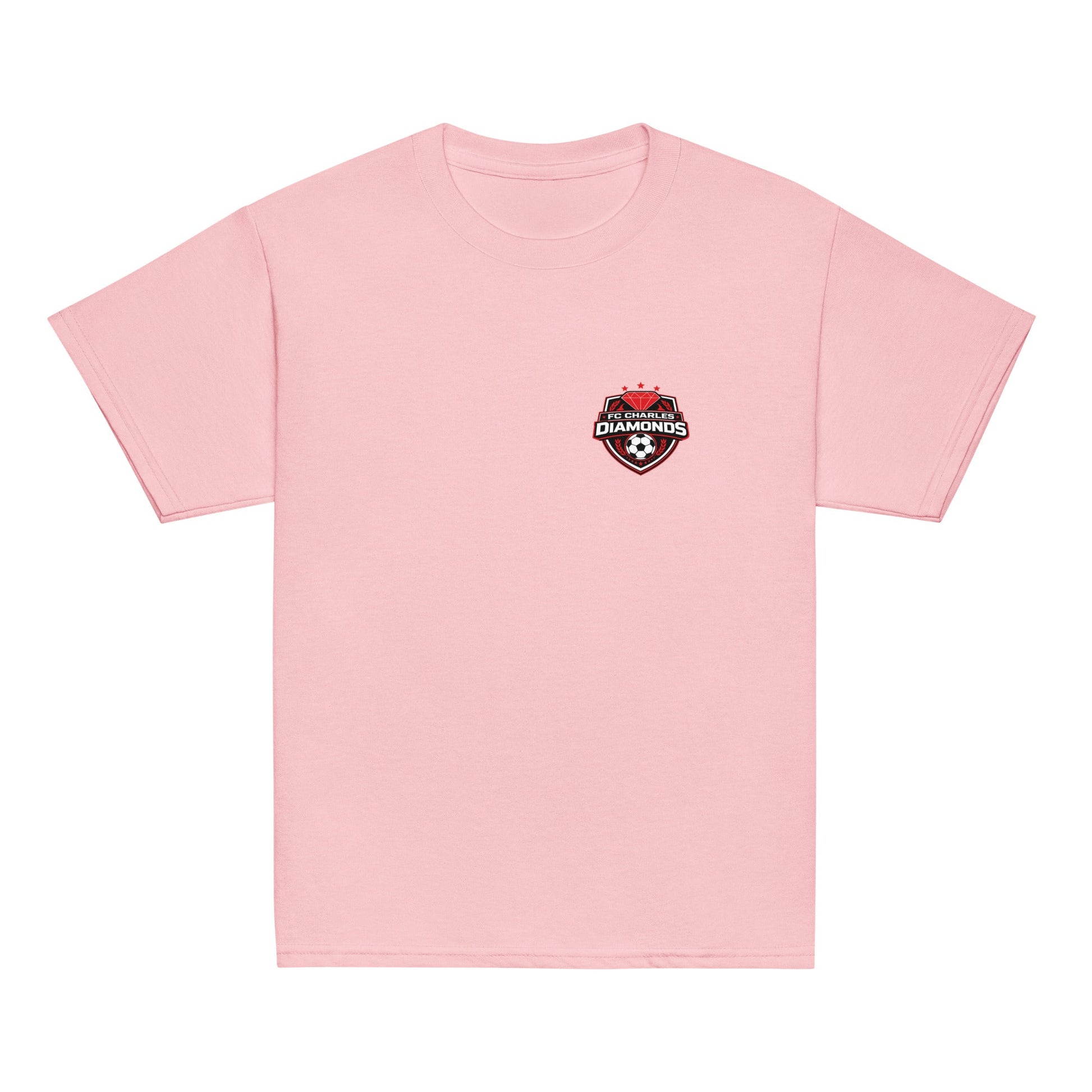 Classic | Youth T Shirt | FC Charles: Diamonds | Shield Logo