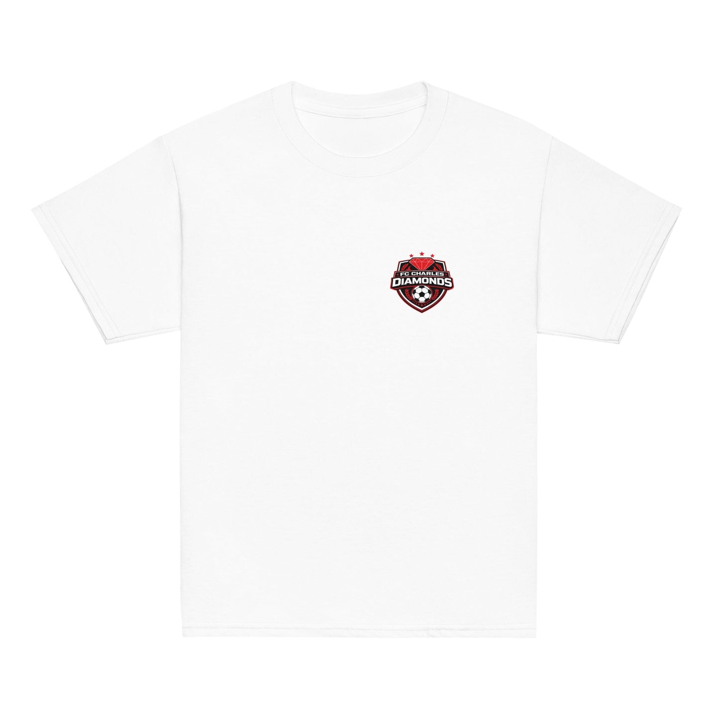 Classic | Youth T Shirt | FC Charles: Diamonds | Shield Logo