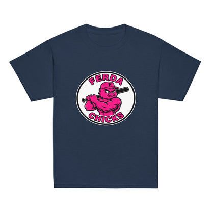 Classic | Youth T Shirt | FerDa Chicks | Badge Logo