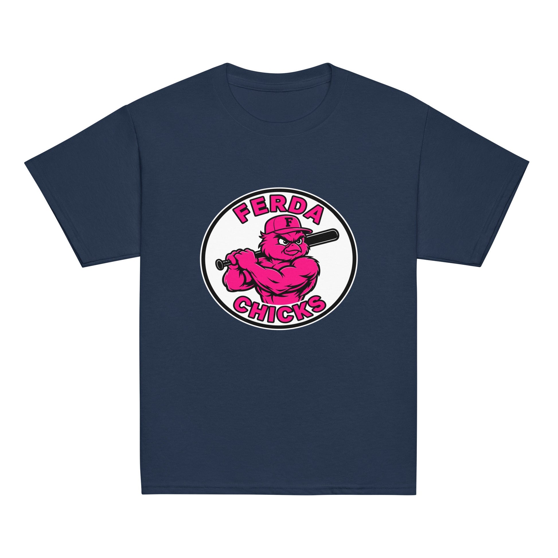 Classic | Youth T Shirt | FerDa Chicks | Badge Logo