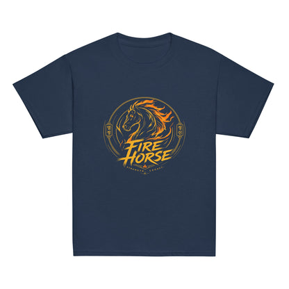 Classic | Youth T Shirt | Fire Horse Masters | Vanguard Logo