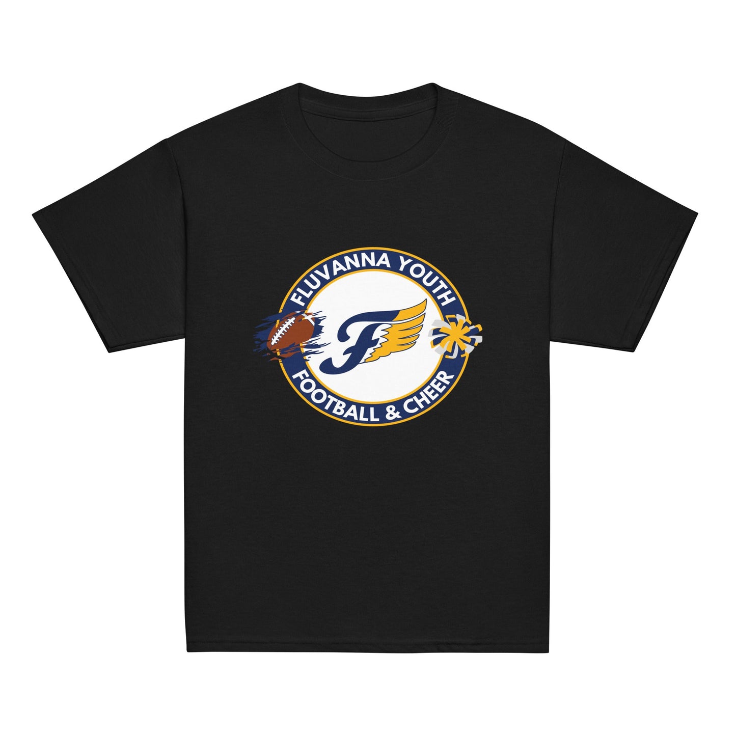 Classic | Youth T Shirt | Fluvanna Youth Football and Cheer | Badge Logo