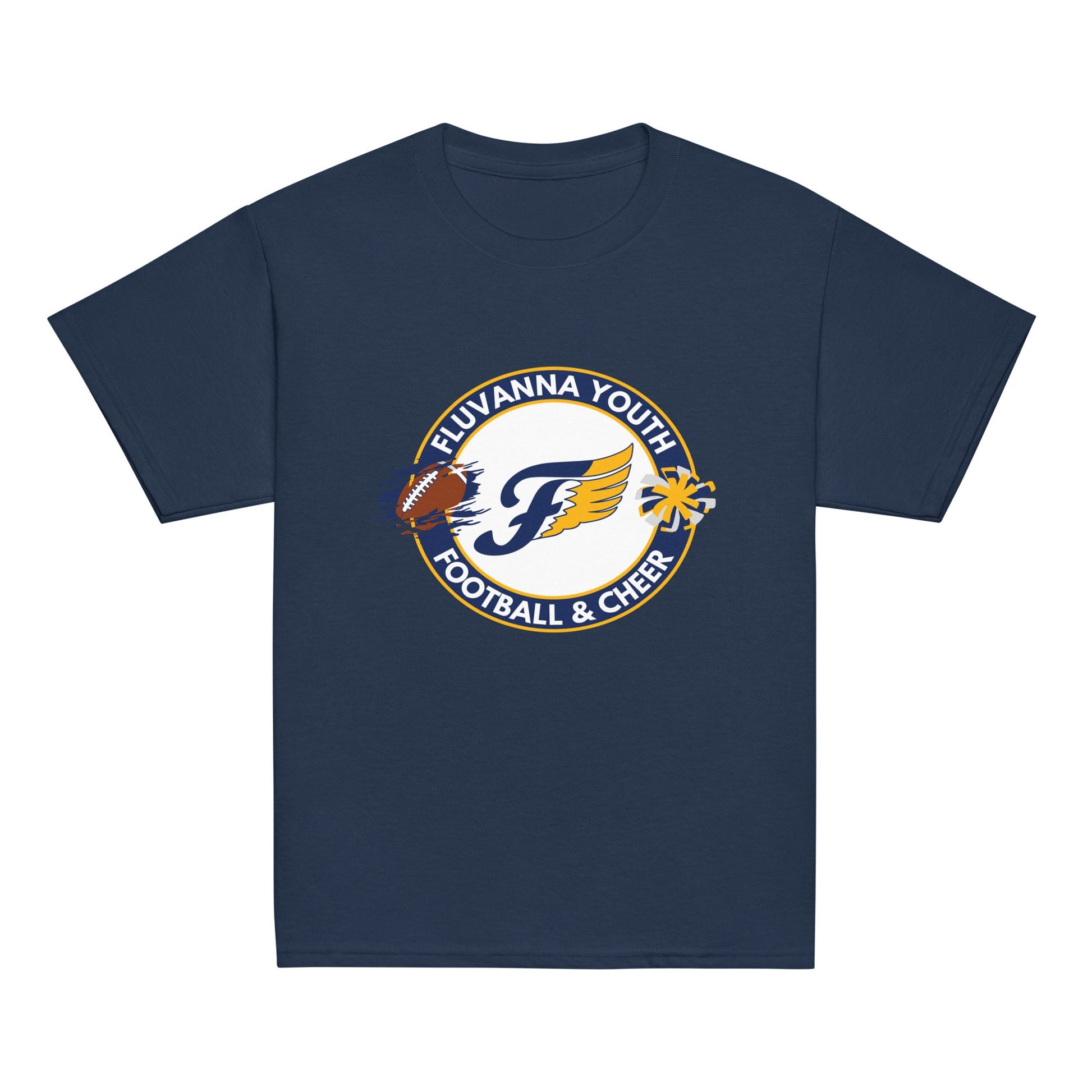 Classic | Youth T Shirt | Fluvanna Youth Football and Cheer | Badge Logo