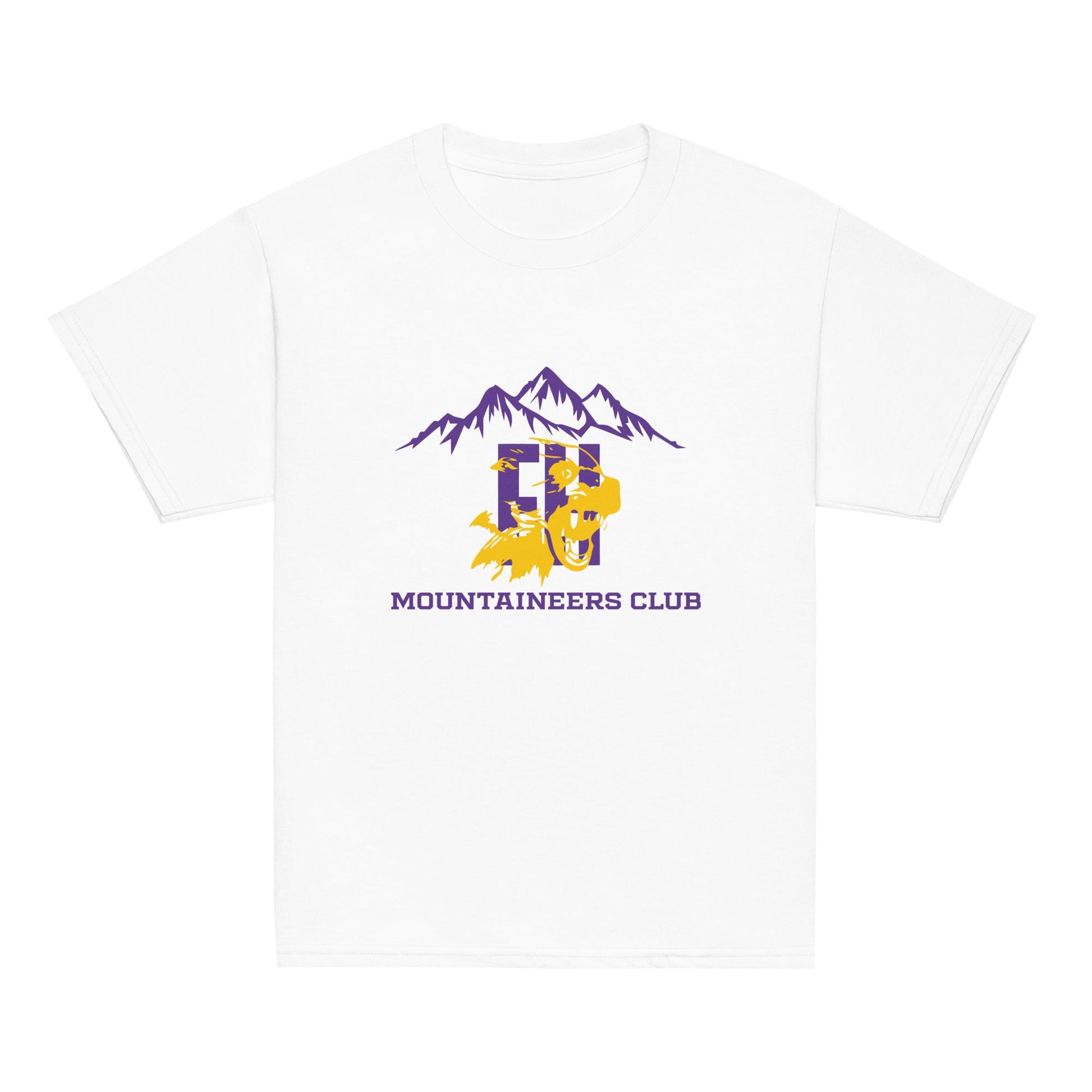 Classic | Youth T Shirt | Friday Harbor High School Mountaineers Club | Mountaineers Logo