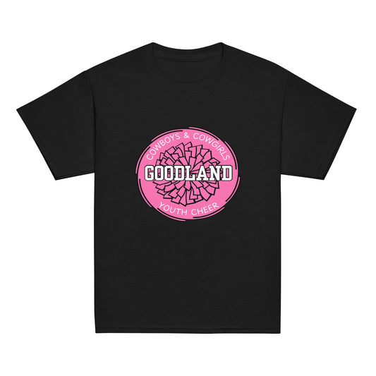 Classic | Youth T Shirt | Goodland Youth Cheer | Vanguard Logo