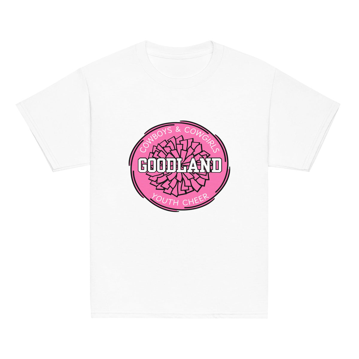 Classic | Youth T Shirt | Goodland Youth Cheer | Vanguard Logo
