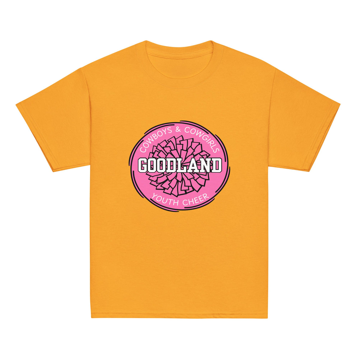 Classic | Youth T Shirt | Goodland Youth Cheer | Vanguard Logo