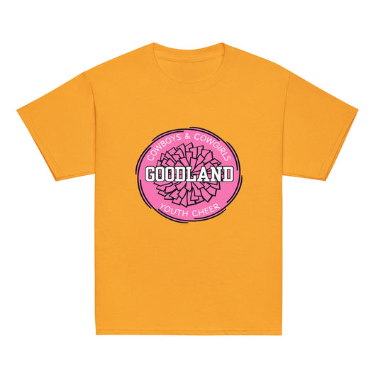 Classic | Youth T Shirt | Goodland Youth Cheer | Vanguard Logo